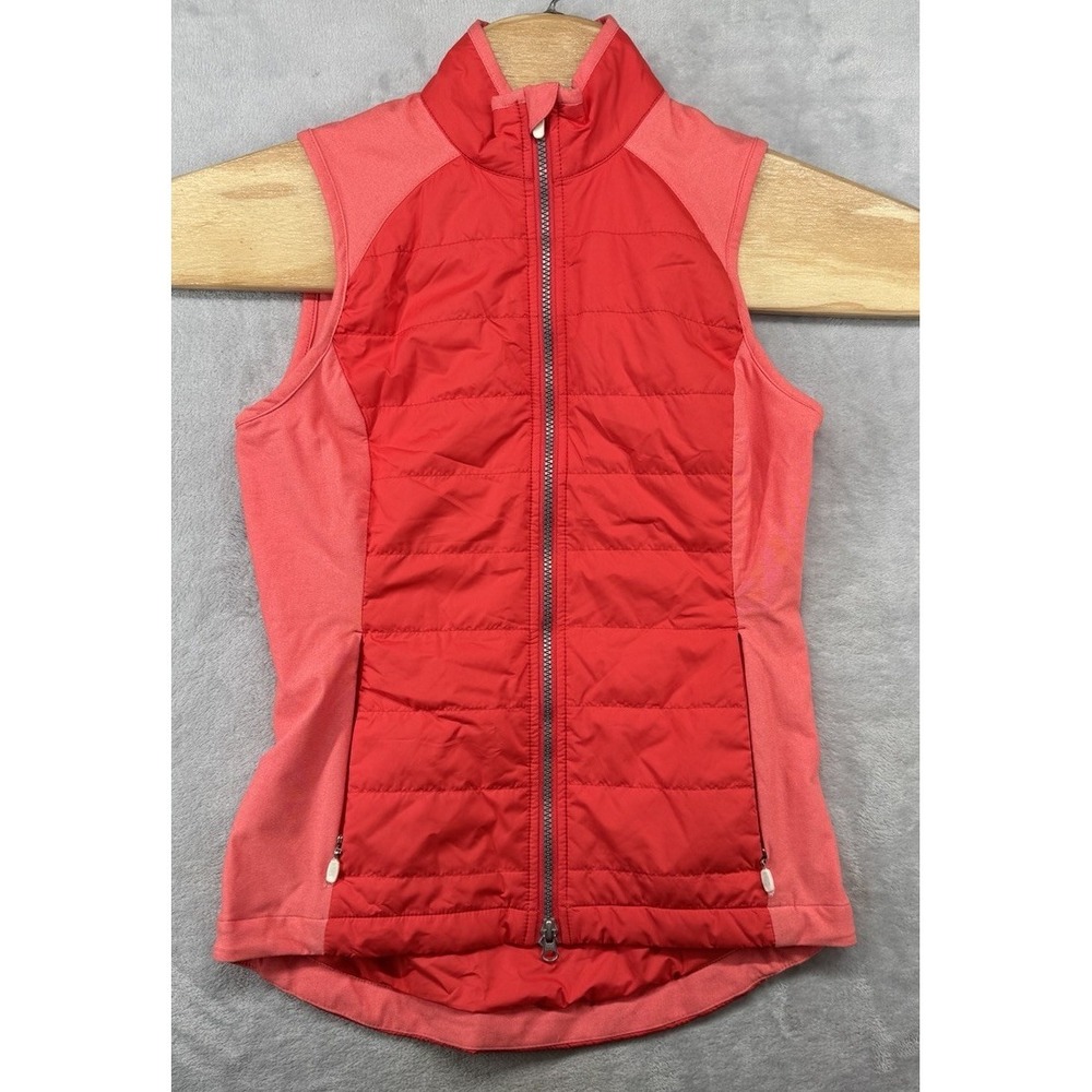 Zero Restriction Performance Primaloft Golf Vest Pink‎ Womens's Size XS